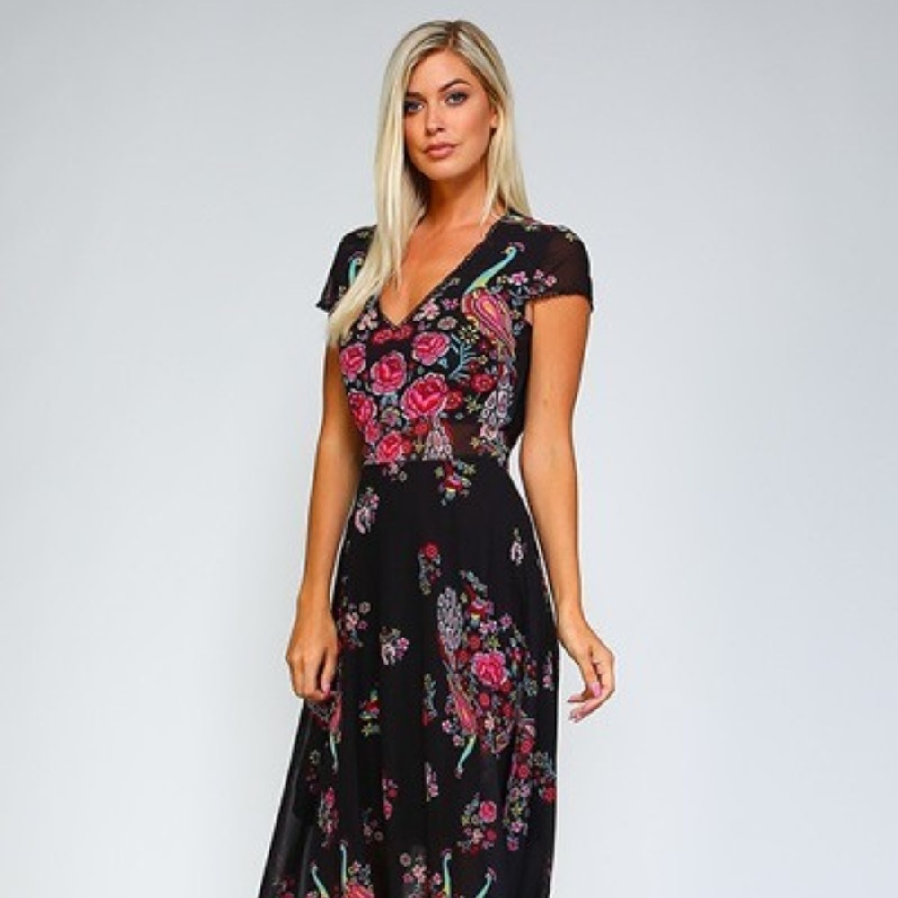Floral Print Dress